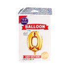 Воздушный шар фольгированный 36" «Цифра 0» - фото 42598570