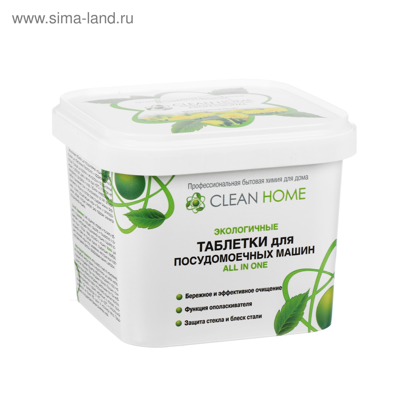 Таблетки для посудомоечных машин Clean home All in 1, 30 шт. (4895455) -  Купить по цене от 392.00 руб. | Интернет магазин SIMA-LAND.RU