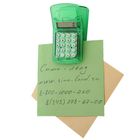 Калькулятор-зажим 8-разрядный на магните корпус зеленый - Фото 1