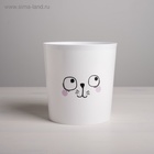 Кашпо «Мордочка», 1,6 л, 14 х 14 см - фото 14987952