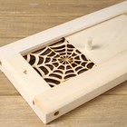 Вентиляционная крышка, 28х12см, с задвижкой - фото 44467094