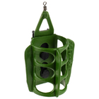 Груз-кормушка пластиковая X-FEEDER PL GREEN ROUND WING MIDDLE, 50 г, 35 мл, цвет зеленый - Фото 1