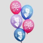 Воздушные шары «С Днем Рождения», Холодное сердце, 5 шт., МИКС - Фото 1