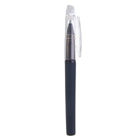 Ручка шариковая 0.8 мм, стираемые чернила, стержень синий, корпус чёрный