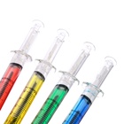 Ручка-прикол Calligrata «Шприц с жидкостью», синий стержень, шариковая, МИКС - Фото 5