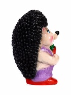 Садовая фигура из гипса «Ёж Семён с клубничкой», 17×17×35 см - Фото 3