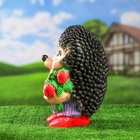 Садовая фигура из гипса «Ёж Семён с клубничкой», 17×17×35 см - Фото 10