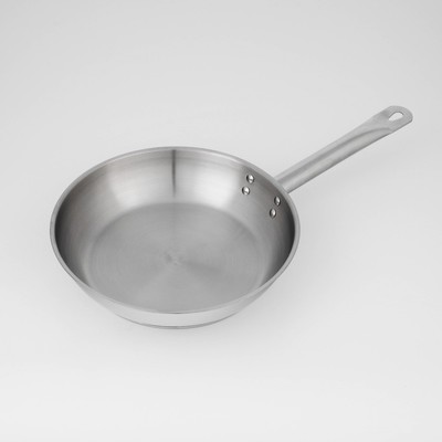 Сковорода Катунь «Общепит», d=26 см, толщина корпуса 0.6 мм, дно 3.5 мм, капсульное дно, индукция, нержавеющая сталь