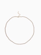 Бусы «Жемчуг» дуэт бусин, шар №6, белые в золоте, 53 см - Фото 2