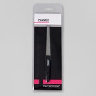 Пилка металлическая для ногтей RuNail, 14 см, на блистере, цвет чёрный, RU-0604 (комплект 2 шт) - фото 21055674