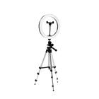 Светодиодная кольцевая лампа на штативе Luazon SNP098, 10" (26 см), 20 Вт, штатив 27-85 см - Фото 3