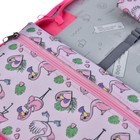 Пенал 1 секция откидной карман и косметичка 140 х 210, ткань, t, Content «Фламинго» - фото 809486789