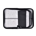 Пенал школьный, 3 секции, 14×21×4 см «Волк графика» - Фото 3