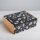 Коробка подарочная складная, упаковка, «Брутальность», 27 х 21 х 9 см - фото 319866971