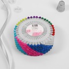 Булавки портновские «Ромашка», 38 мм, 40 шт., МИКС - Фото 5