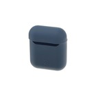 Чехол Silicon Case для AirPods, тёмно-синий - Фото 1