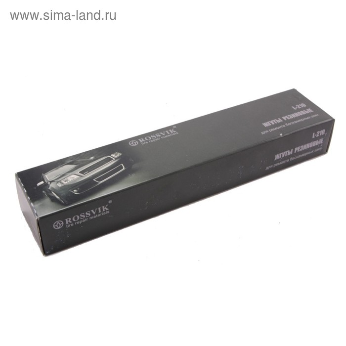 Жгут резиновый L-210, 210х6мм, 25 шт, коробка - Фото 1