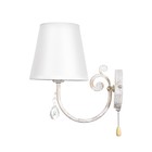 Бра «Ариадна» 1×40 Вт E14 золото патинированное 20×15×25 см - Фото 4