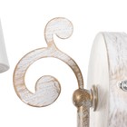 Бра «Ариадна» 1×40 Вт E14 золото патинированное 20×15×25 см - Фото 6