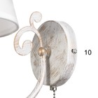 Бра «Ариадна» 1×40 Вт E14 золото патинированное 20×15×25 см - Фото 9