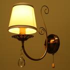 Бра «Глория» 1×40 Вт E14 бронза 20×15×35 см - Фото 3