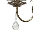 Бра «Глория» 1×40 Вт E14 бронза 20×15×35 см - Фото 4