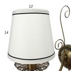 Бра «Глория» 1×40 Вт E14 бронза 20×15×35 см - Фото 6