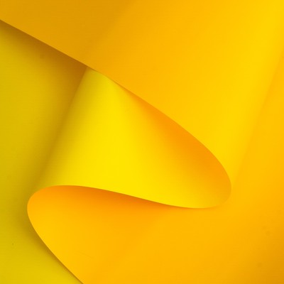 Пленка перламутровая, двусторонняя, ярко-жёлтый-жёлтый, 0,5 х 10 м