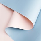 Пленка перламутровая, двусторонняя, пастельный-серо-голубой, 0,5 х 10 м - Фото 1