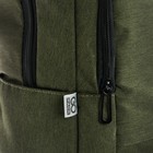 Рюкзак молодёжный эргономичная спинка, GoPack 157, 46 х 32 х 13, Сity, зелёный - Фото 3