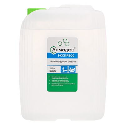 Антисептик «Алмадез-Экспресс», кожный, дезинфекция поверхностей, 5 л
