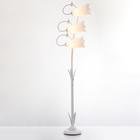 Торшер "Флекс" 3х40Вт Е27 белый 46х30х155 см. - Фото 1