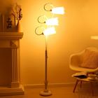 Торшер "Флекс" 3х40Вт Е27 белый 46х30х155 см. - Фото 3