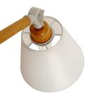 Торшер "Селеста" 1x40Вт E27 белый 40х25х145 см. - фото 22971937