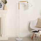 Торшер "Селеста" 1x40Вт E27 белый 40х25х145 см. - фото 22971932