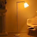 Торшер "Селеста" 1x40Вт E27 белый 40х25х145 см. - фото 22971933