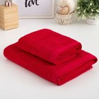 Полотенце махровое Этель «Терри» 70x140 см, красный - фото 45362814