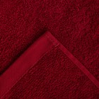 Полотенце махровое Этель «Терри» 70x140 см, бордовый 4807930