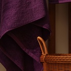 Полотенце махровое Этель «Терри» 70×140 см, сирень - Фото 3