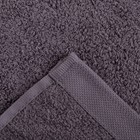 Полотенце махровое Этель «Терри» 50x90 см, серый - Фото 3