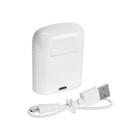 Наушники беспроводные LuazON i7-mini, вкладыши, Bluetooth 5.0, глянцевые, белые - Фото 6