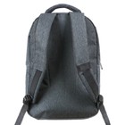 Рюкзак молодёжный эргономичная спинка, GoPack 152, 44.5 х 28 х 13, серый - Фото 8