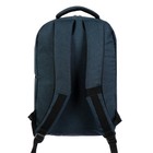 Рюкзак молодёжный эргономичная спинка, GoPack 157, 46 х 32 х 13, Сity, синий - Фото 4