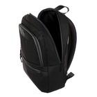 Рюкзак молодёжный GoPack 119L, 43.5 х 30 х 11, Сity, черный - Фото 10