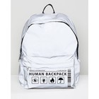 Рюкзак текстильный светоотражающий, Human backpack, 42 х 30 х 12см - Фото 8