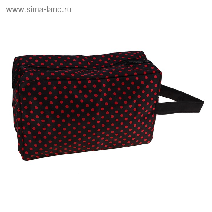 Косметичка дорожная 64695 Вьюнок 19*8*12 1 отд желт - Фото 1