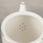 Набор керамический чайный «Калуа», 6 предметов: чайник 800 мл, 4 кружки 200 мл на подставке - Фото 5