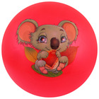 Мяч детский «Животные 1», с наклейкой, d=22 см, цвета МИКС - Фото 2