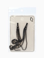 Клипсы висячие со стразами «Лёд», классика, чёрная в чёрном металле  (артикул 4929765)  большой выбор товаров оптом и в розницу по низким ценам с доставкой