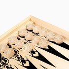 Нарды деревянные большие, настольная игра "Восток", деревянная доска 60 х 60 см - Фото 3